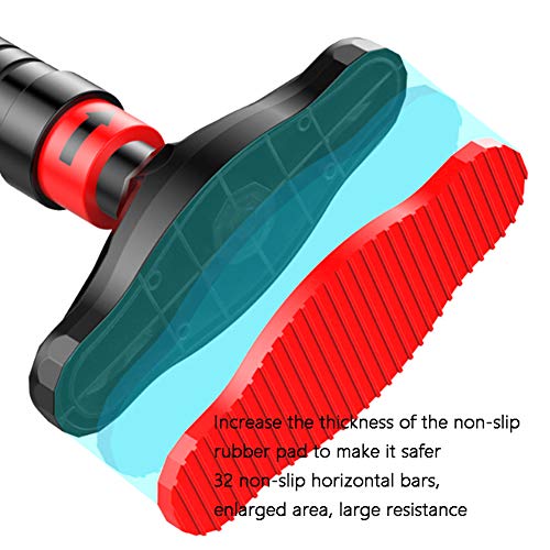 Rahyma Weiping - Pull Up Bar With Ergonomic Grip, Exercise Equipment Body Gym System, Multi-Grip Chin Up Bar & Exercise Bar & Home Workout, Safe And Firm, 60-100 Cm, 350 Kg. #TOP6
