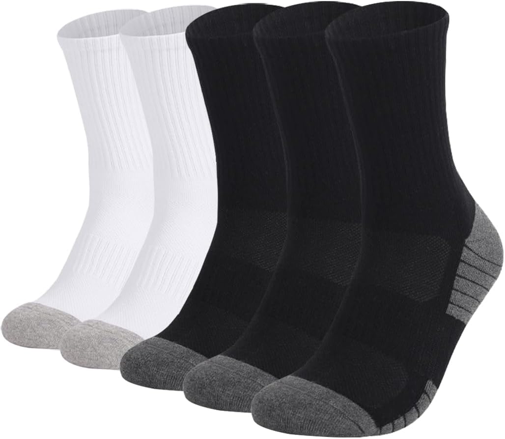 5 Pairs (3 Black, 2 White)