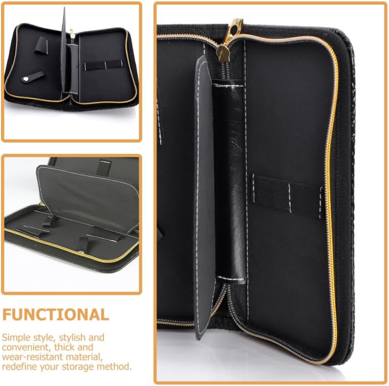 Hairdresser Scissor Case 8.66X4.33X0.78In Portable Lightweight Scissor Holder Pouch Organizer for Hair Stylist Salon Travel