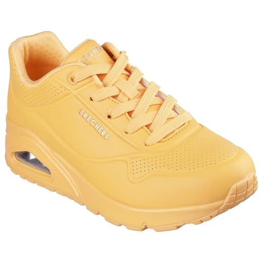 Skechers Uno- Stand on Air, Zapatillas Mujer, Naranja, 40 EU