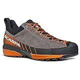 3 Hakenfixierungen am Schaft Scarpa Herren MESCALITO Trekking-& Wanderhalbschuhe, Titanium-ORANGE Cocona BNN DYNAMIS LB, 44.5 EU