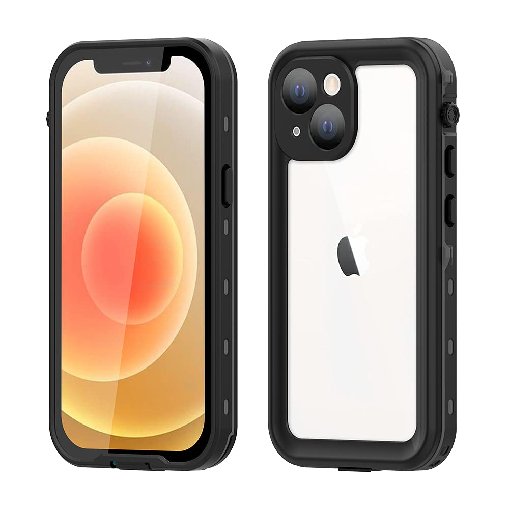 Amazon.co.jp: 完全防水 iPhone 13 mini 防水ケース 防塵 防雪 クリア