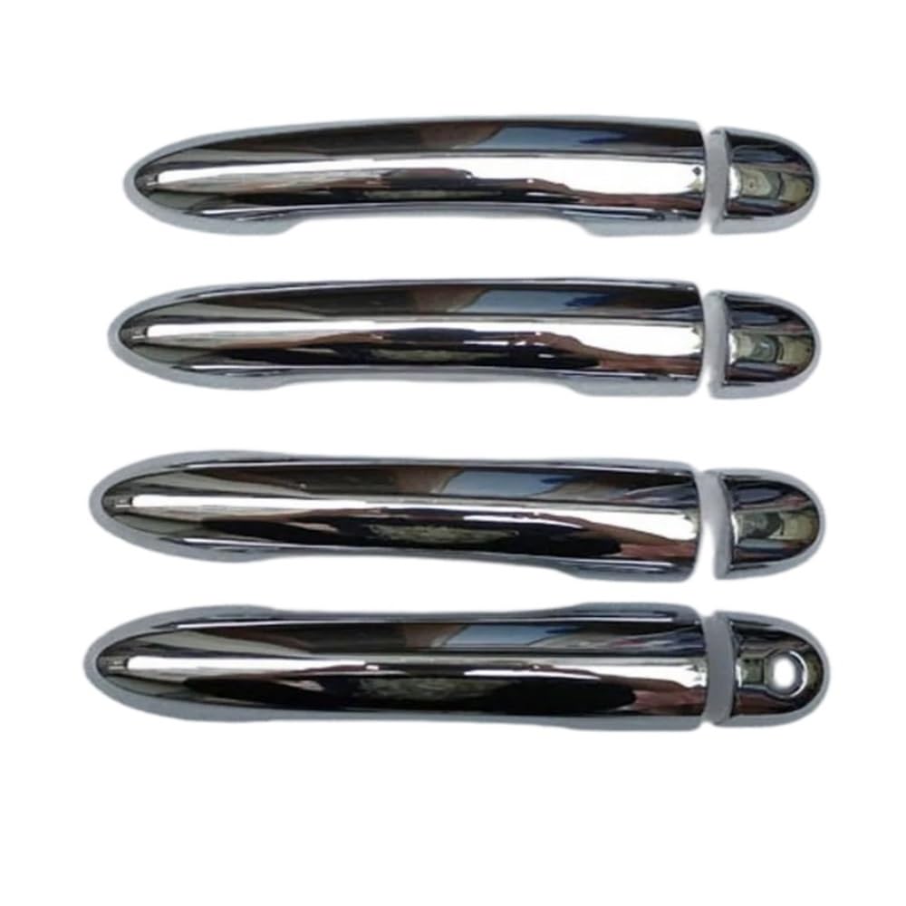 Mhtgd C1 Abs Chrome Door Handle Catch Cover Trim Cap Auto Accessories 8Pcs For Laguna For 3 For Iii 2009 2011 2012