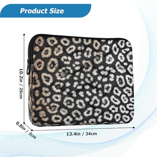 Funda para laptop 15-16 pulgadas estilo Boho Leopard miniatura 2