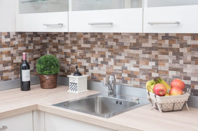 Azulejos adhesivos de cocina MOS200-2322_f para renovar el frontal sin obras