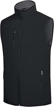 CEROTIPOLAR Men's Thermal Cycling Vest - Wind & Rain Proof Bike Vest