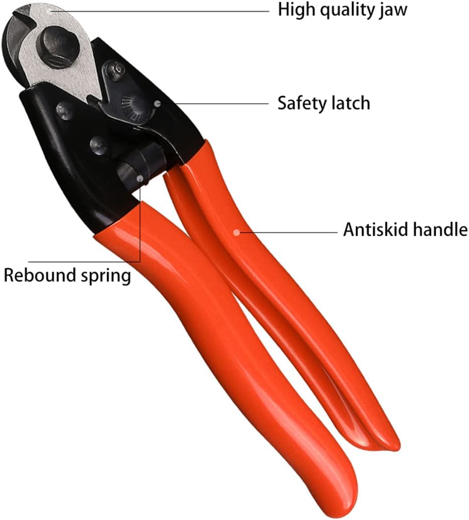 Bike Bicycle Brake Cable Wire Puller Pliers Scissors Repair Tool Carbon Steel Brake Gear Inner Outer Hand Cable