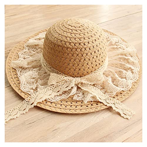 Chapeau d'été à large bord en dentelle pour vos sorties à la plage
