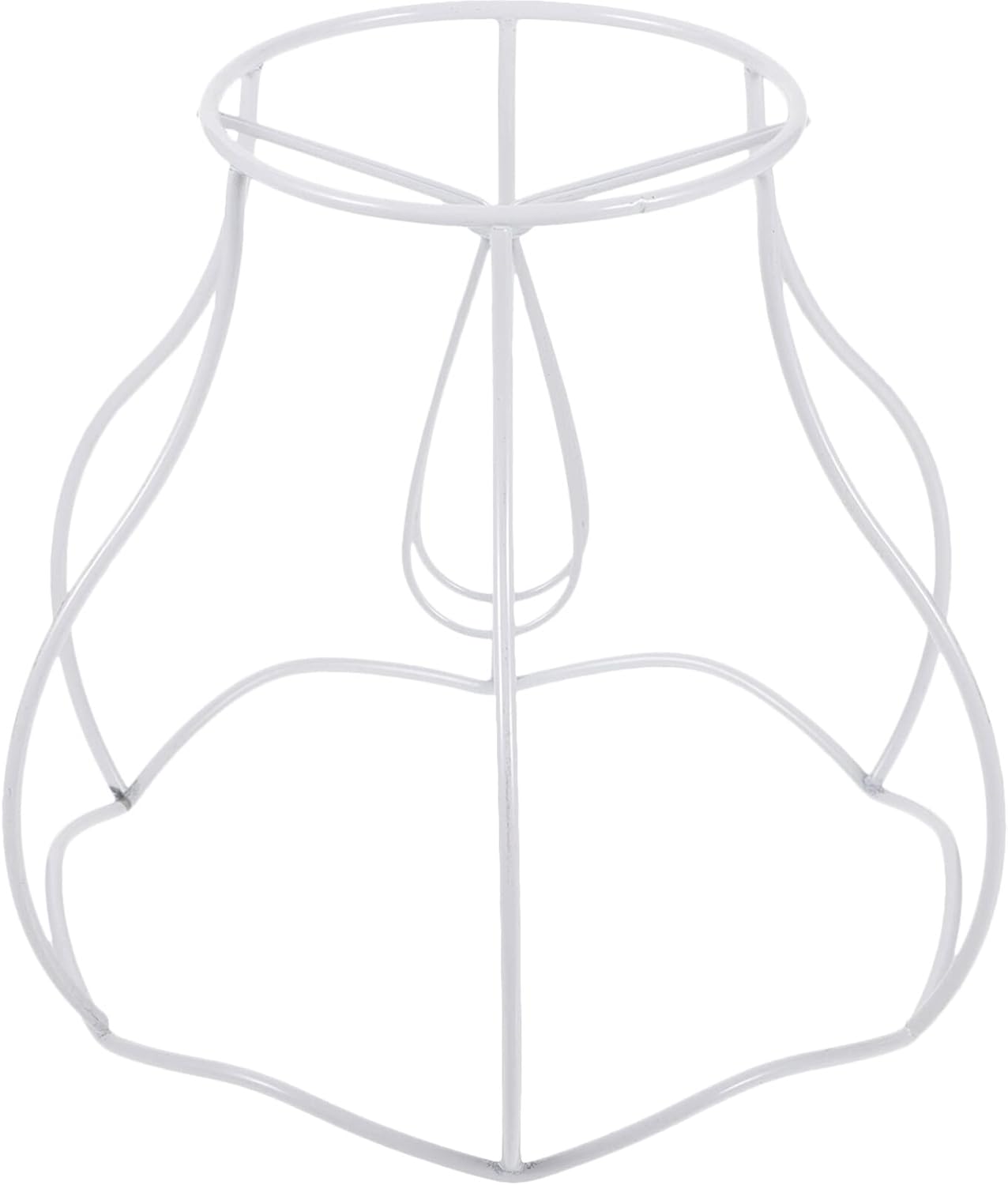 LIFKOME Clip on Lamp Shade Frame Wire Lampshade Frame Iron Frame Wire