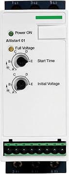 ATS01N112FT Three-Phase Soft Starter 5.5kW 200-480V Single Phase 1.5kW 12A 230V with Heat Sink Asynchronous Motor Soft Start