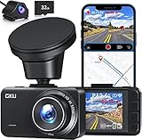 【3 Parkmodus & G-Sensor Notfallaufnahme】Wenn der G-Sensor einen externen Aufprall oder Zusammenstoß erkennt, schaltet sich diese Dashcam automatisch ein und zeichnet ein gesperrtes Video auf, das nicht gelöscht werden kann. Wenn Sie Ihr Auto beim Parken überwachen lassen möchten, ist ein Kabelsatz (nicht im Lieferumfang enthalten, bei Bedarf kontaktieren Sie uns) erforderlich. Es gibt 3 Modi: Kollisionserkennungsmodus, Bewegungserkennungsmodus und 24-Stunden-Parküberwachungsmodus, um Ihre unterschiedlichen Bedürfnisse zu erfüllen.