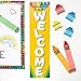 Eureka Crayola Crayons Paper Cut-Out Classroom Decorations for Teachers, 36 Pieces