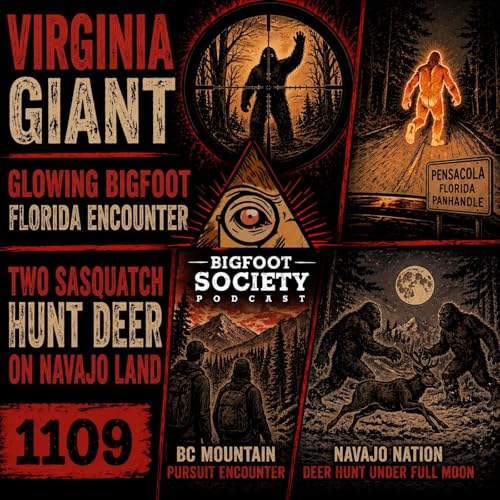 Glowing Florida Bigfoot, Two Sasquatch Hunt Deer, Virginia Giant & BC Mountain Terror!
