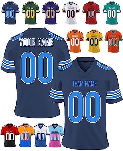Uniforme da calcio personalizzata per bambini e uomini, divisa da calcio personalizzata, con nome numero, idea regalo, stile 1, Stile 3., S-4XL