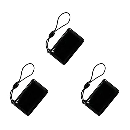 IC Cards for Smart Door Lock, 13.56MHz RFID Key Fob for Fingerprint Deadbolt, Smart Cards for Keyless Entry Door Lock - 3pcs