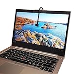 Diyeeni USB Center Webcam, 1080P Middle Screen Webcam, Eye to Camera Auto Focus Built in Microphone, Plug and Play for 2000/XP/7/8 32 Bit for Android TV