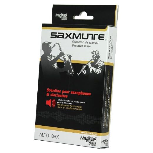 Saxmute sordina para saxofón alto