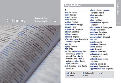 Berlitz Phrase Book & Dictionary Italian (Bilingual dictionary) (Berlitz Phrasebooks) - Image 4