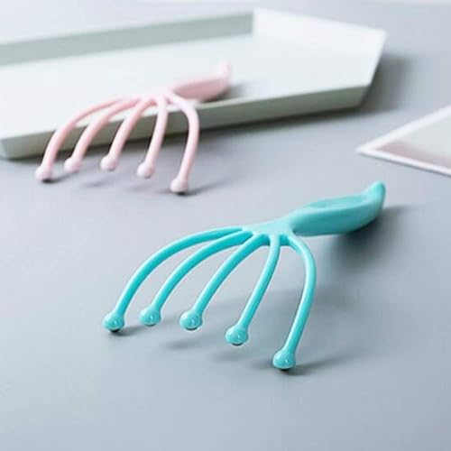 Miniatura 5 de Masajeador de cabeza, masajeador de mano de 5 garras para el cuero cabelludo, puede relajar profundamente y aliviar el estrés para adultos, las