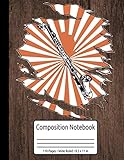 Retro Bass Clarinet Gifts Jazz Music Vintage Bass Clarinet Composition Notebook 110 Pages Wide Ruled 8.5 x 11 in: Bass Clarinet Music Books