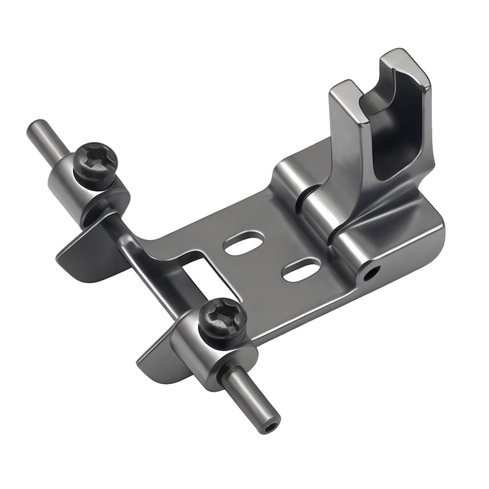 1 pz. Doppio ago, Guida Inferiore for Catena, Piedino premistoffa, Nastro Adesivo Regolabile, Accessori for Macchine da Cucire