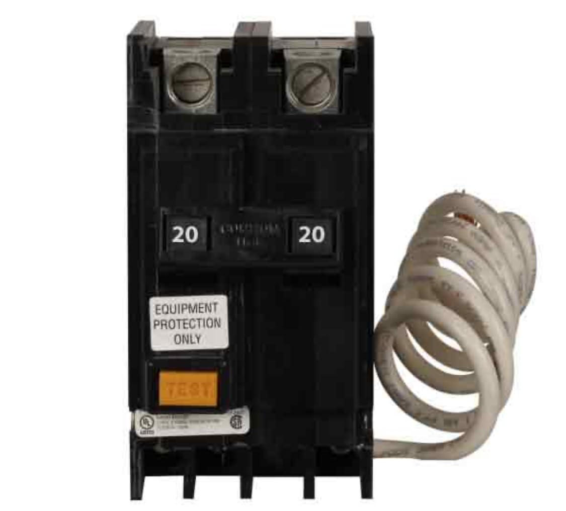 QCGFEP2020 - GFEP Circuit Breaker Feed-Thru - 20 Amp - 2 Pole - 240 Volt