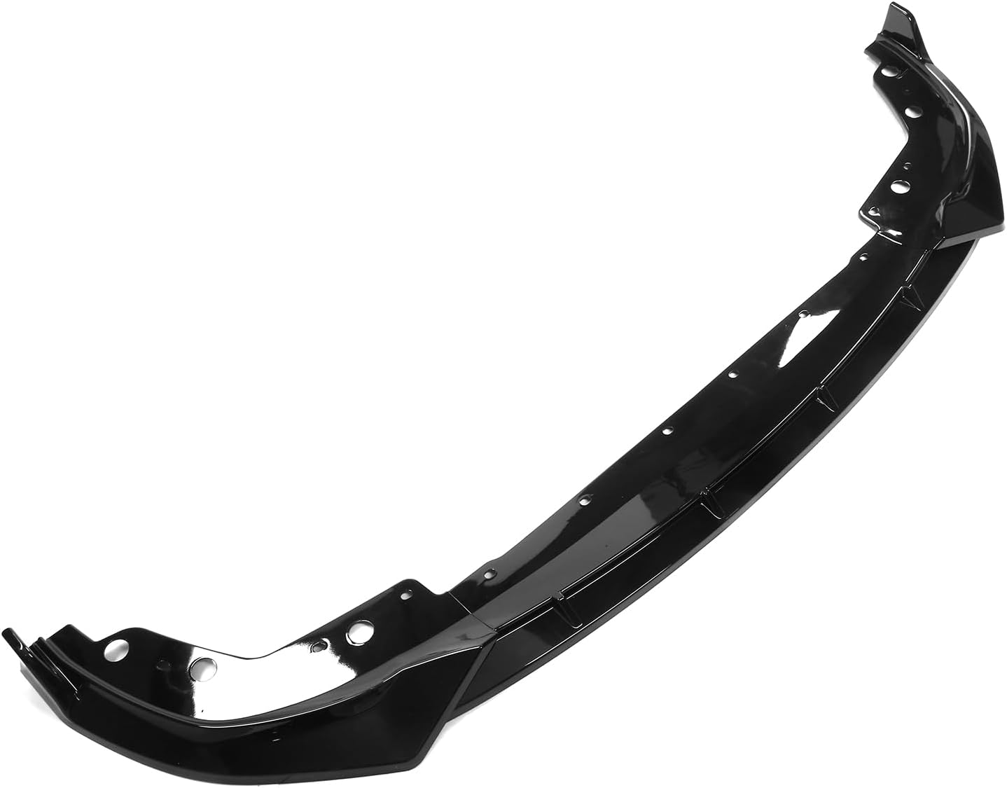 FREEMOTOR802 Front Bumper Lip, Fit for 2023-2025 BMW G20 3-Series LCI (M Sport Package) & M340i, IKON Style Gloss Black PP 3PCS Add On Air Dam Front Chin Spoiler Splitter Lower Valance