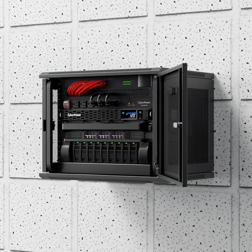 Image of CyberPower CPS1615RMS Surge Protector | 125V /15A, 1800 Joules, 16 Outlets, 6ft Power Cord, 1U Rackmount, UL Listed