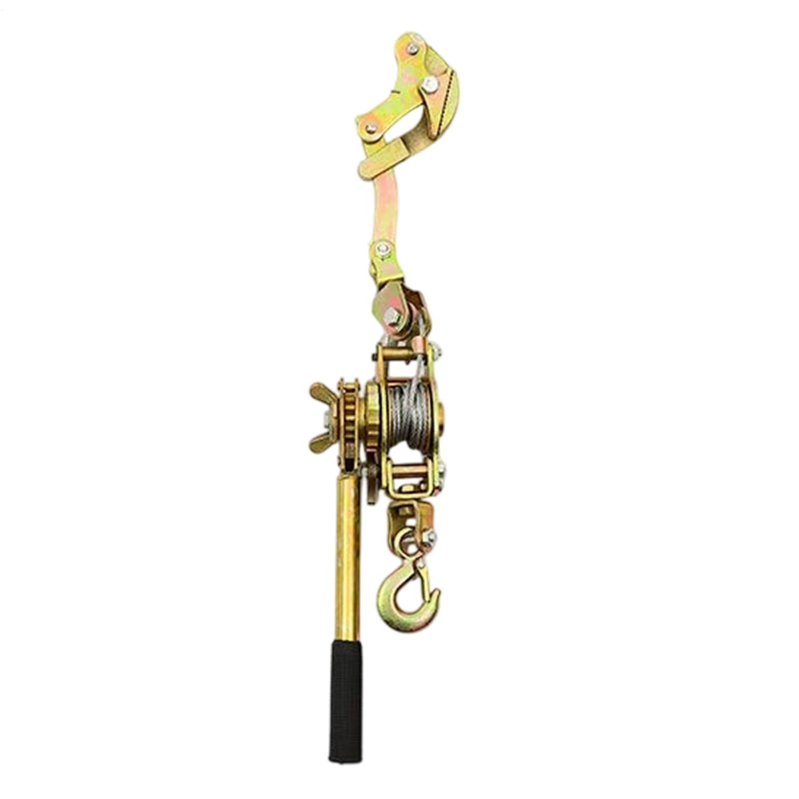 Tensor Para Cuerda Tensor Doble Gancho 2 Toneladas/1 Tonelada | Polipasto Manual con Abrazadera para Cable Para Agricultura Industrial Cercados Construcción Y En Granjas Al Aire Libre