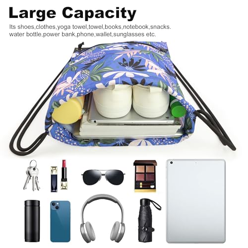 Image of HOLYLUCK Drawstring Backpack Bag Sport Gym Sackpack