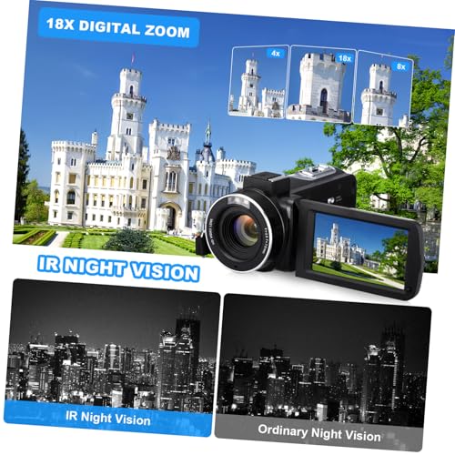 Caméscope numérique HD pour vlog familial souvenir vidéo net - 6