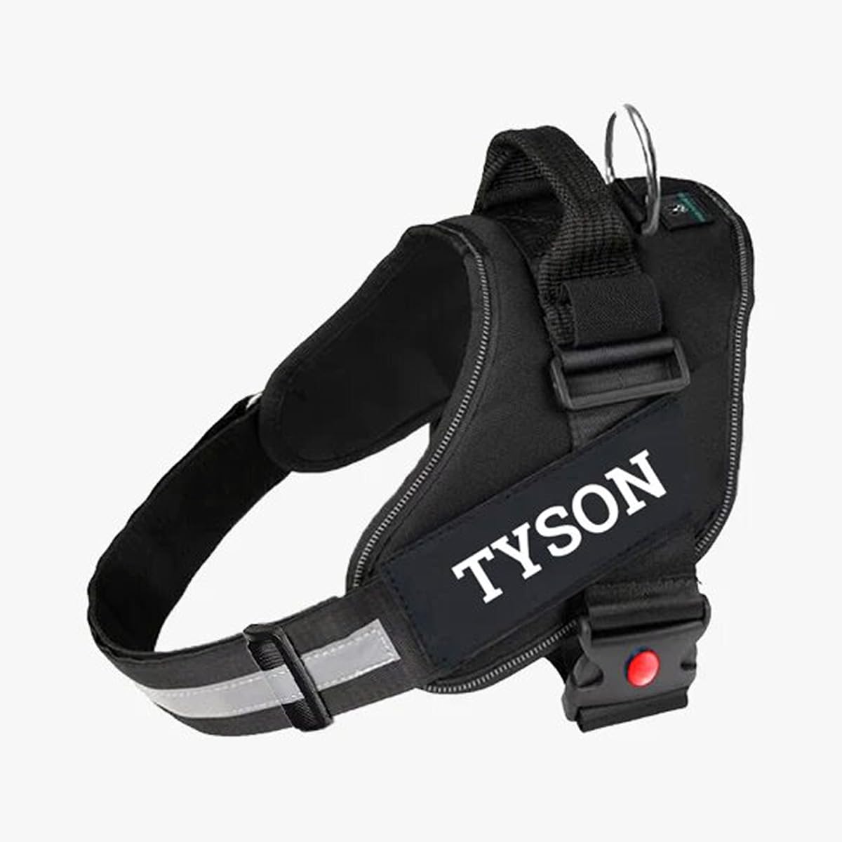Eagle Pets Customized Dog Vest Harness with Pet Name, Personalized Dog Belt with Dog Name, No Pull Harness Reflective Vest Harness Belt Adjustable.Bets for 23-36kg Dogs. (Large, Black) (B0CRX8HPZG) Amazon Price History, Amazon Price Tracker
