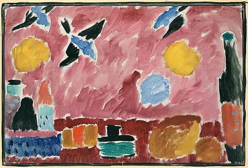 Hirondelle rouge par Alexej Von Jawlensky pour créer un salon élégant