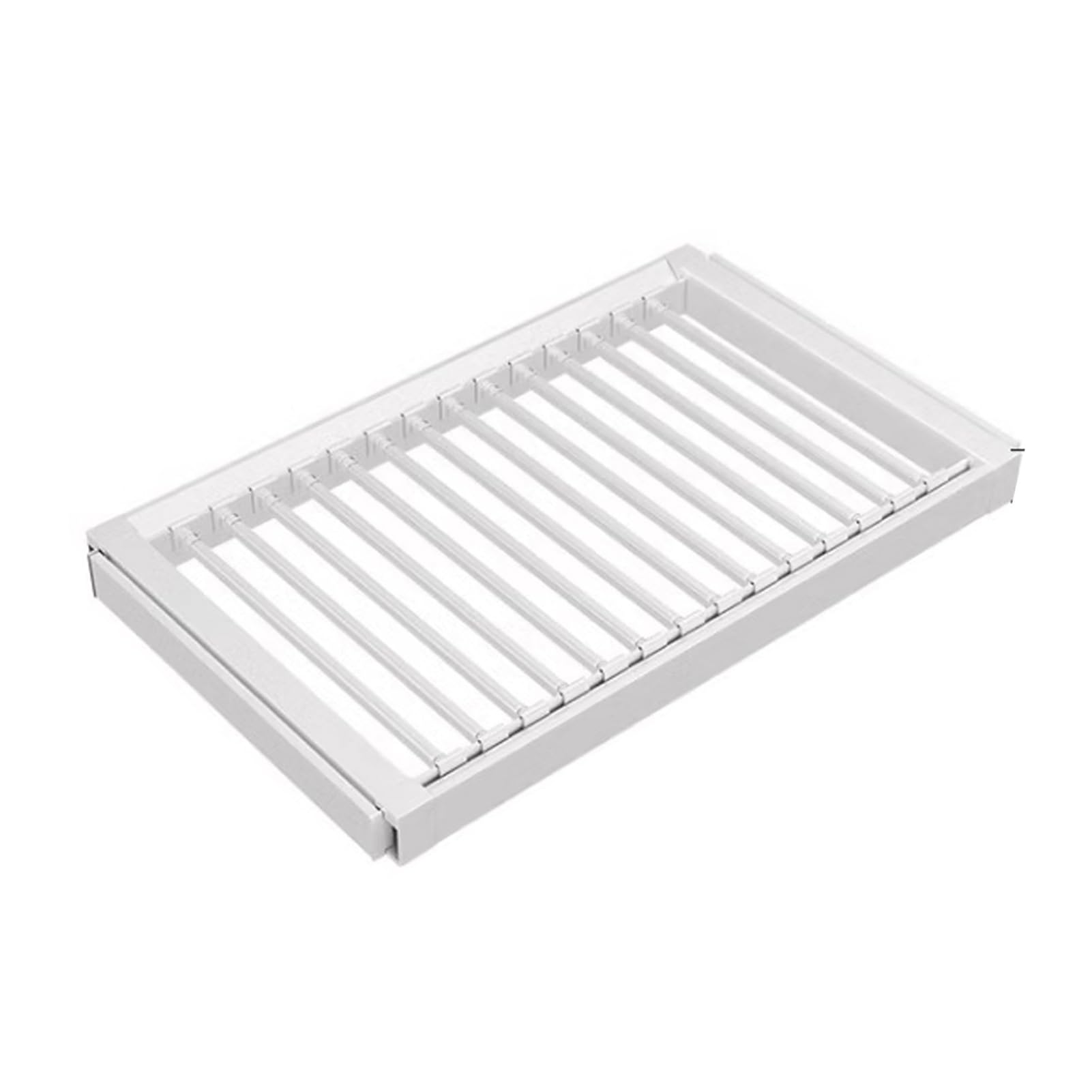 Ausziehbarer Kleiderständer für über der Waschmaschine | Platzsparender Kleiderschrankständer, längenverstellbar, auch für Kleiderschränke (610-660 mm) geeignet