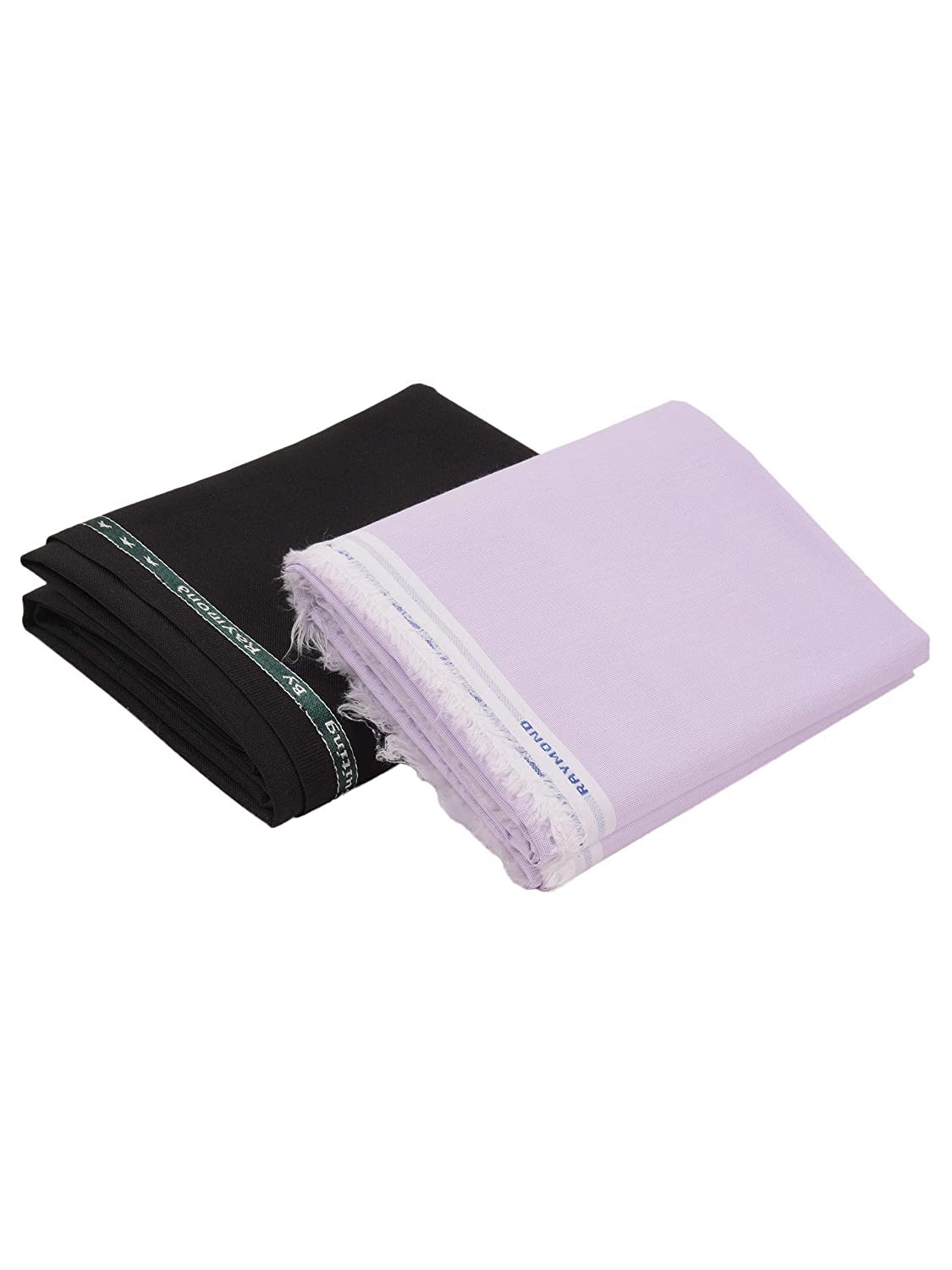 raymond fabrics Raymond Trouser Shirt Fabric Combo Box (Unstitched, All Weather Fabric) (Black Pant + Mauve Shirt)-picture-20