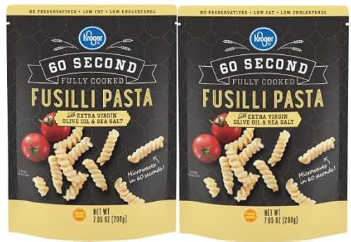 Generic (Pack of 2) 60 Second Fully Cooked Fusilli Pasta 7.05 oz