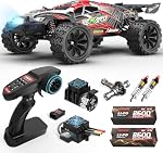 Hosim Mini 1:8 Sans pinceau RC Voitures pour adultes, VEXARO MAX 80KPH Camions Rc à grande vitesse rapide, 4WD Télécommande Voiture Tout Terrain RC Truggy Waterproof Off Road Hobby Grand Monster Truck avec 3S pile