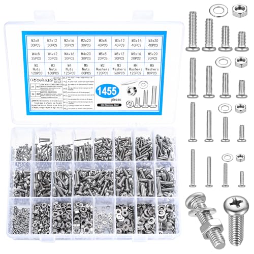 1455 PzViti M2 M3 M4 M5, Kit di Bulloni e