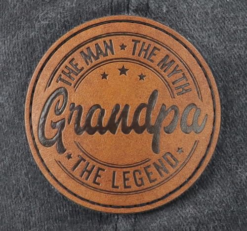 Image of The Man The Myth The Legend Hat for Men, Funny Adjustable Cotton Family Baseball Cap
