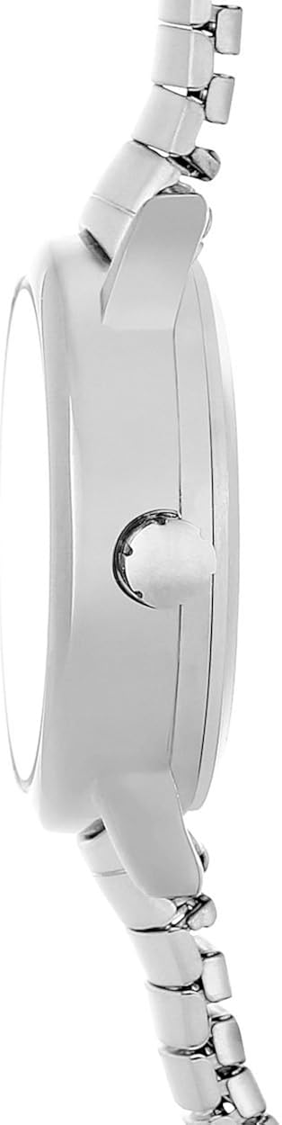 Timex Women's T2H371 Quartz Easy Reader Watch with White Dial Analogue Display and Silver Stainless Steel Bracelet Women's : Clothing, Shoes & Jewelry