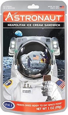 Astronaut Neapolitan Ice Cream Sandwich (Pack of 3)
