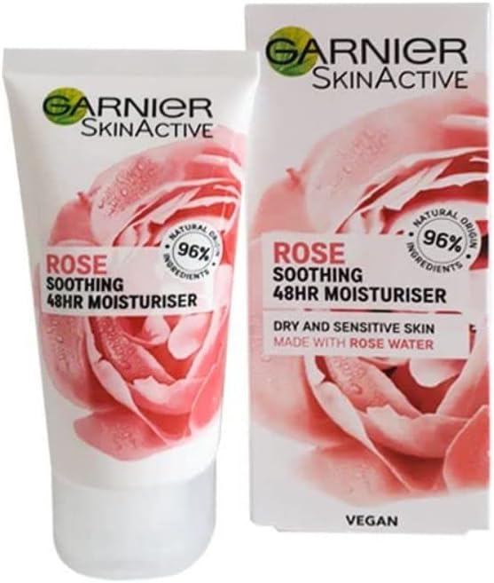 Garnier Skin Active Rose soothing 48hr Moisturiser, 50 ml Amazon.co