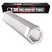 TIZZE Pellet Smoker 12" Stainless Steel Tube - Easy Way for Hot/Cold Smoking - Add Smokey BBQ Flavor for Meat Cheese Smoke - Barbecue Grilling Accessories