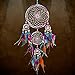 SIKEMAY Colorful Dream Catcher - Handmade Feather Colorful Circular Dreamcaters for Wall Hanging Decoration, Wedding Decoration Craft