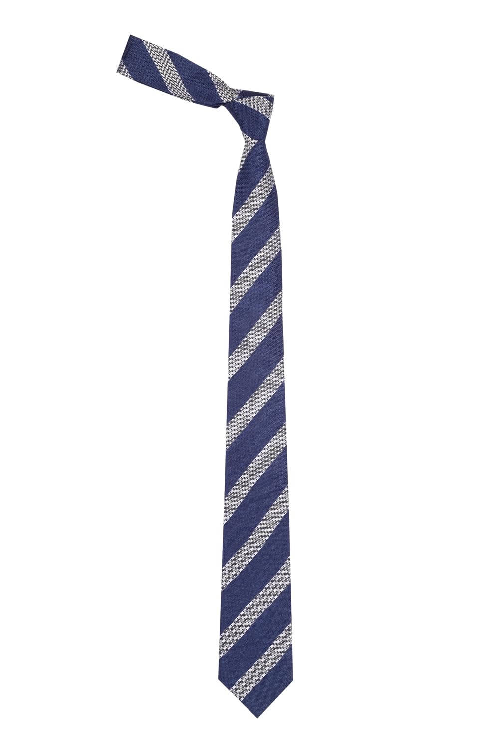peter england Men Navy Embroidered Tie-picture-18