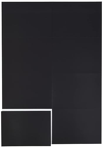 MagFlex® A7 Self-Adhesive Flexible Magnetic Rectangles - 2-7/8 in. - 8 per A4 Sheet (1 Sheet)