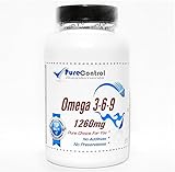 Omega 3-6-9 (Emulsified Dry) 1260mg // 200 Capsules // Pure // by PureControl Supplements