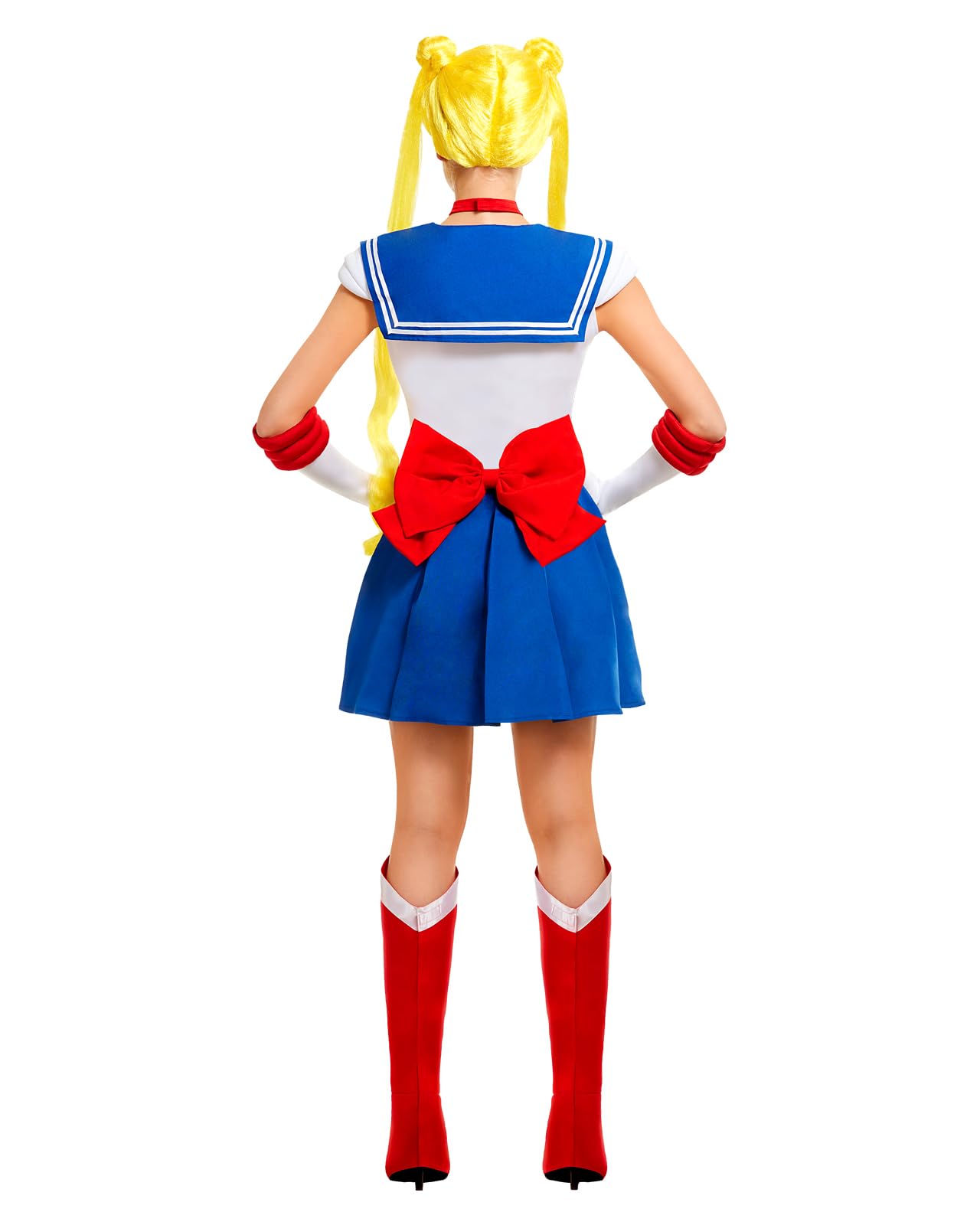 Funidelia | Kostium Czarodziejki z Księżyca Księżyc dla kobiet Anime Cosplay Usagi Tsukino Kreskówki - Strój dla dorosłych i zabawne akcesoria na imprezy karnawał i Halloween - Niebieski