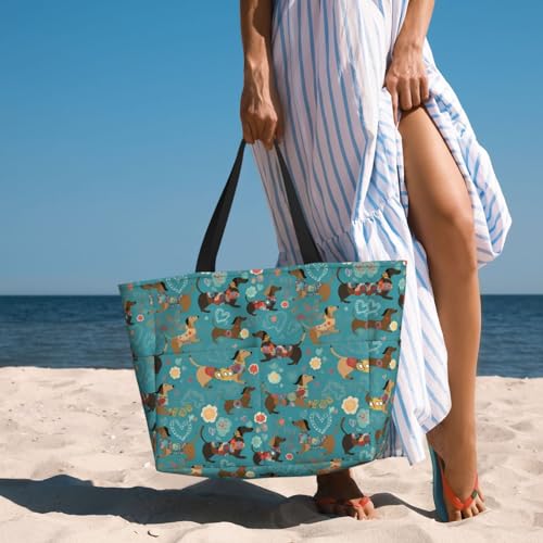 Bolso playero grande con cierre 250 años USA miniatura 4