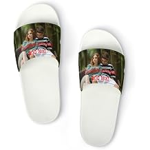 Custom Slippers, Personalized Slides Slippers Comfort Bathroom Shower Slippers, Sandals Beach Casual Sandals Comfort Bathroom Shower Slippers Gift for Kids Men Women
